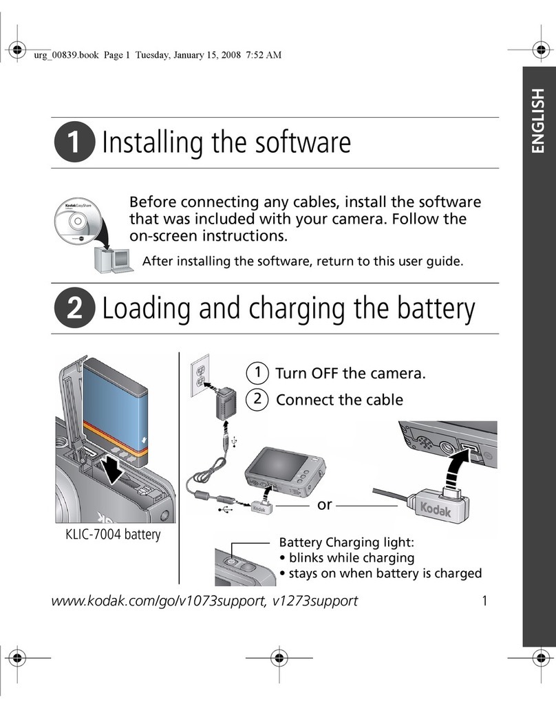 Kodak V1073 - EASYSHARE Digital Camera User manual