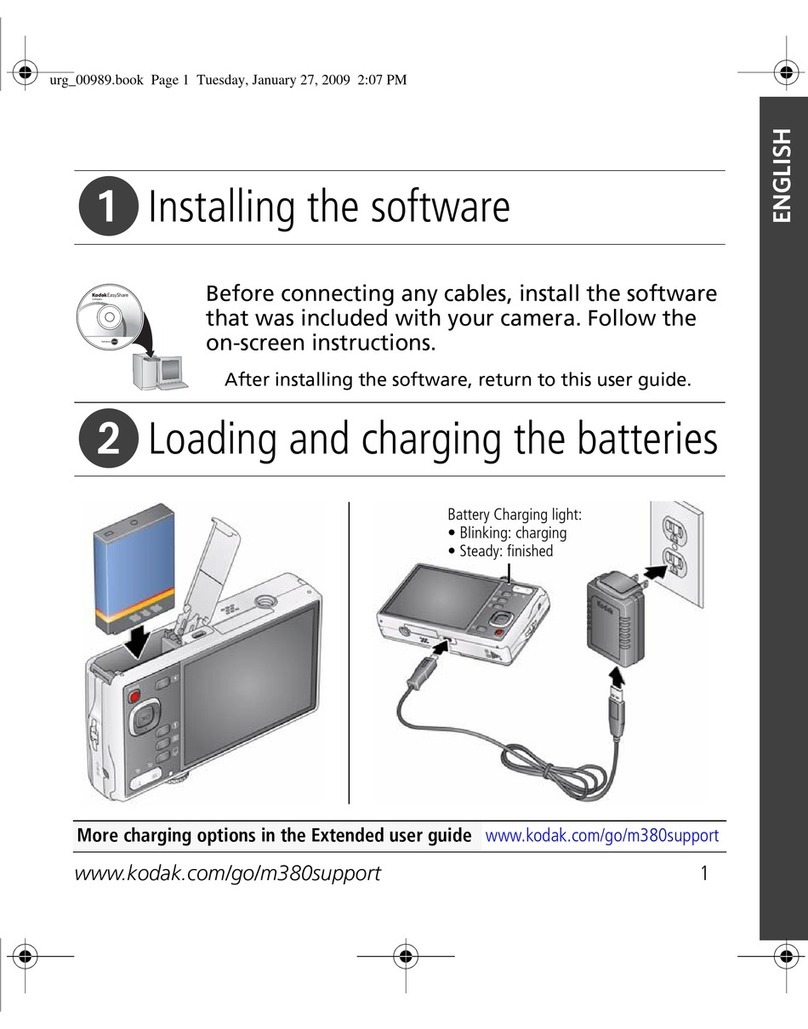 Kodak M380 - EASYSHARE Digital Camera User manual