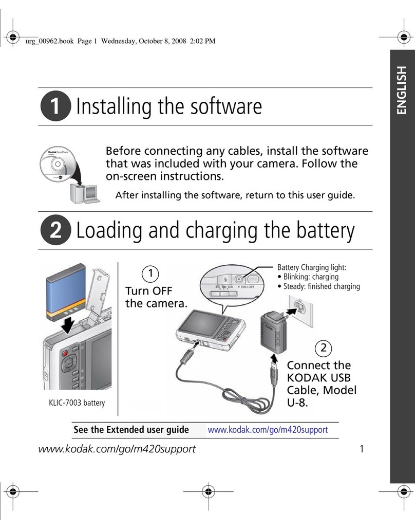 Kodak M420 - EasyShare 10MP 4x Optical/5x Digital Zoom HD... User manual