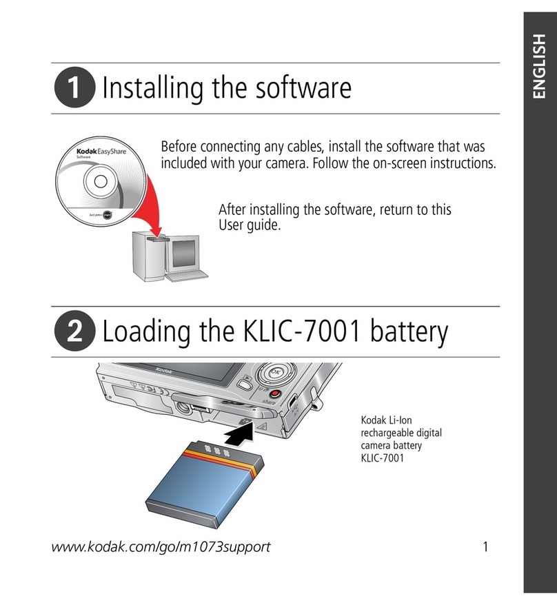 Kodak EasyShare M1073 IS User manual