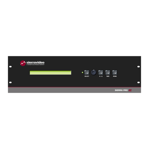 Kramer Sierra Pro XL 1208V5 User manual