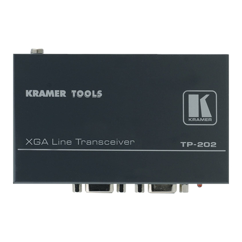 Kramer TP-202 user manual
