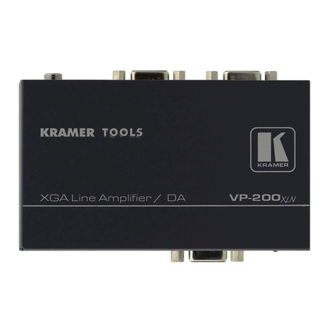 Kramer VP-200XLN User manual