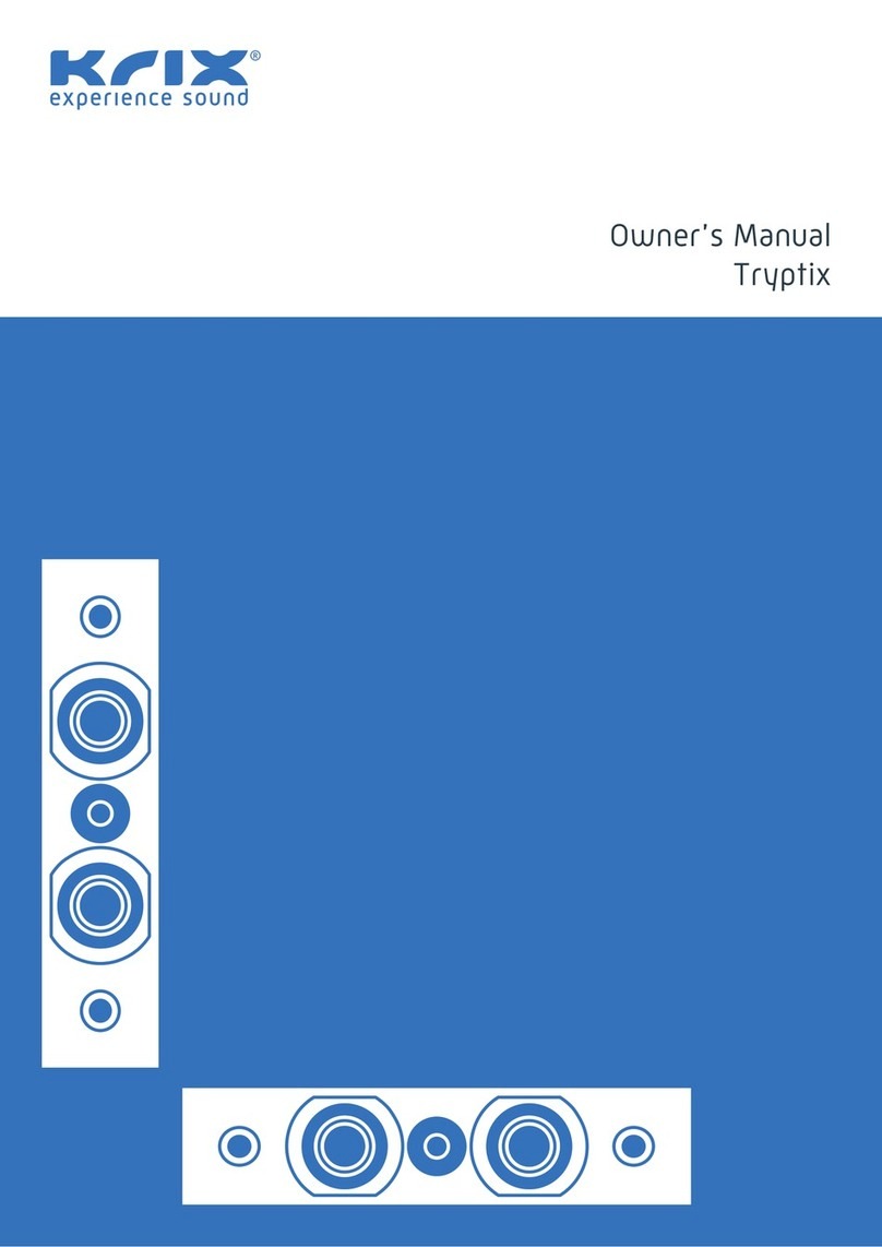 Krix Tryptix User manual Krix Tryptix User manual