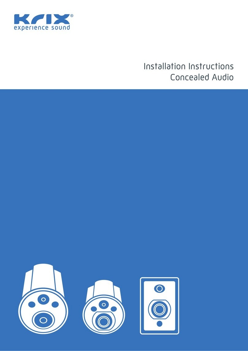 Krix Atmospherix installation instructions
