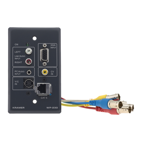 Kramer WP-230 user manual
