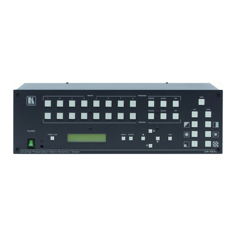 Kramer VP-727XL User manual