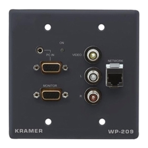 Kramer WP-209 User manual