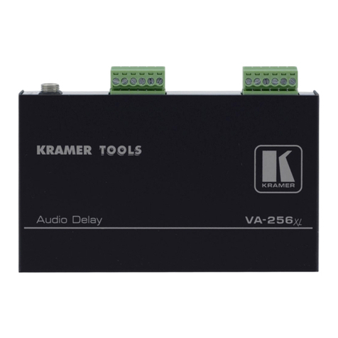 Kramer VA-256XL User manual