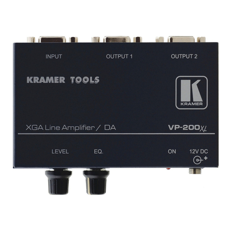 Kramer VP-200XL user manual