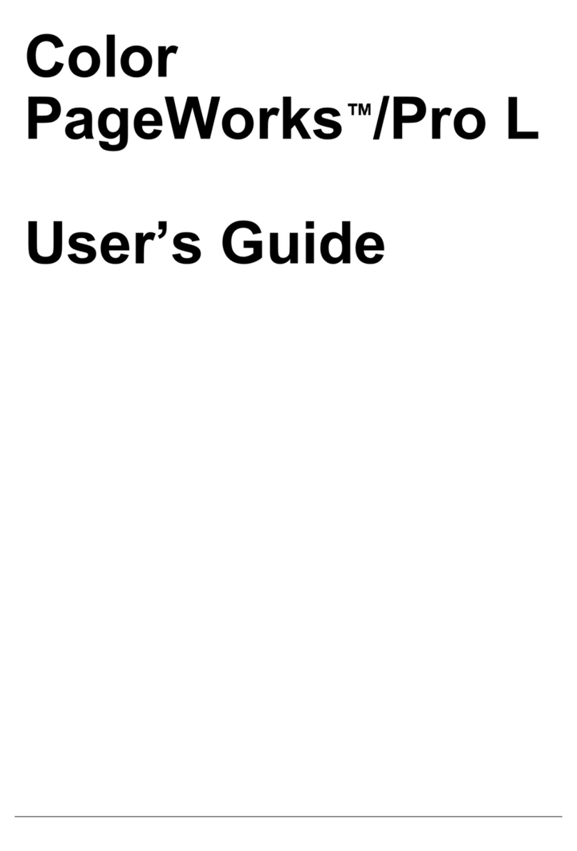 Minolta PageWorks PageWorks Pro L User manual