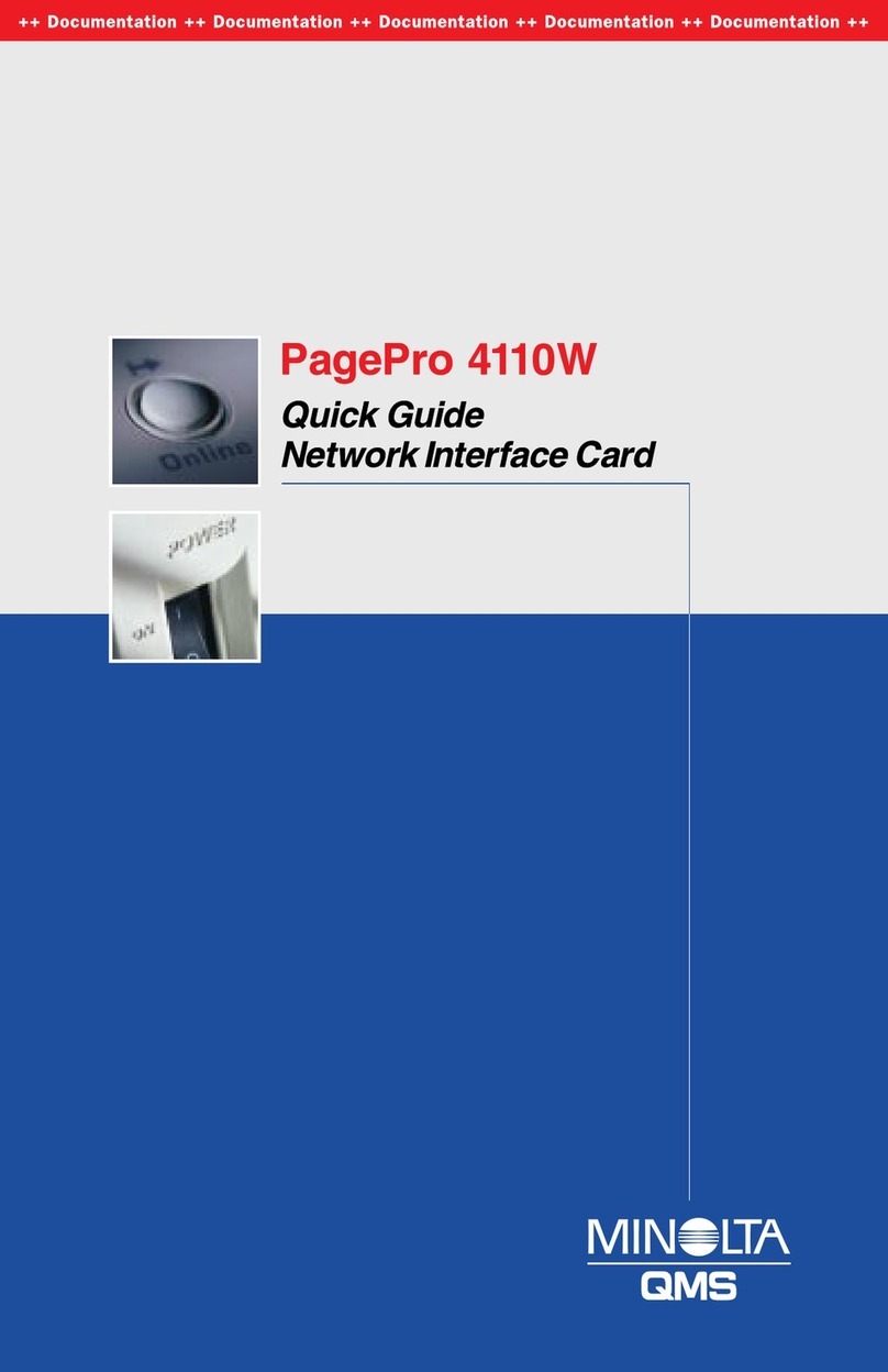 MINOLTA-QMS PagePro 4110W quick guide