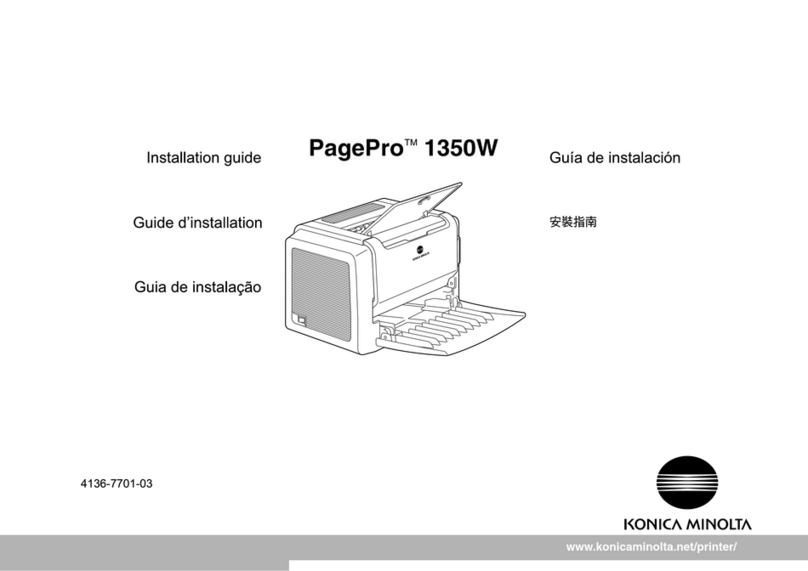 Konica Minolta PagePro 1350W User manual