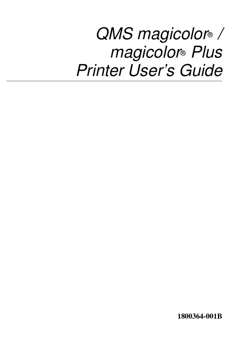 QMS Magicolor Magicolor User manual