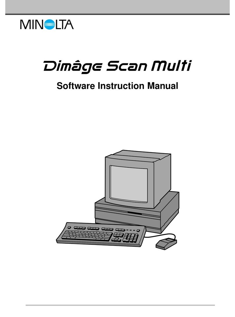 Minolta Dimage Scan Multi User manual