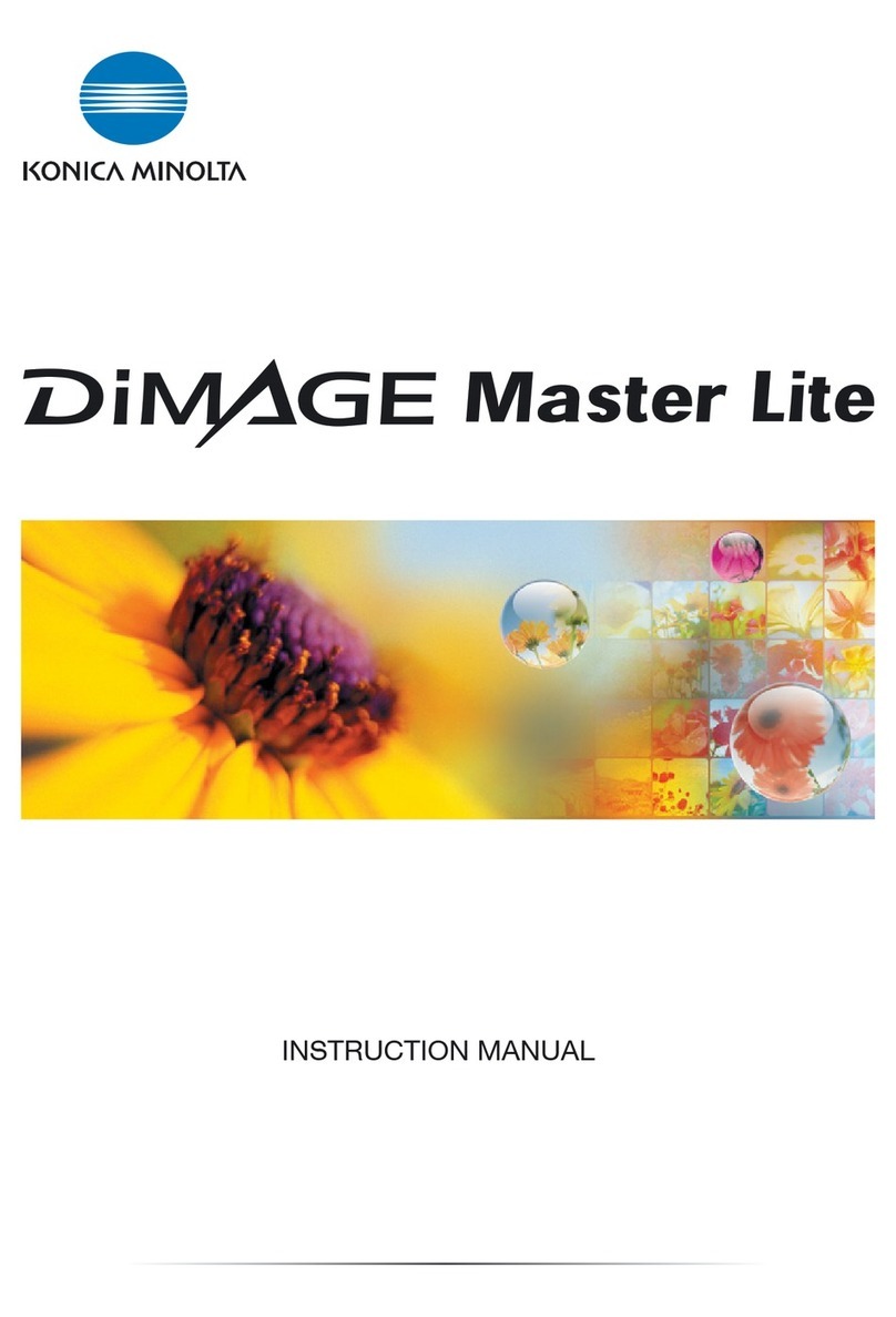 Konica Minolta DiMAGE Master Lite User manual Konica Minolta DiMAGE Master Lite User manual