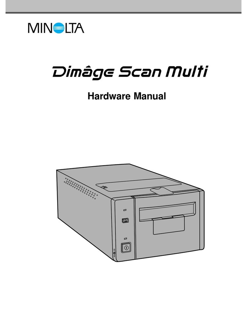 Minolta Dimage Scan Multi User manual