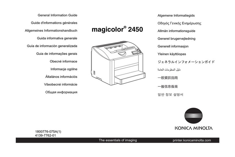 Konica Minolta Magicolor 2450 Configuration guide Konica Minolta Magicolor 2450 Configuration guide