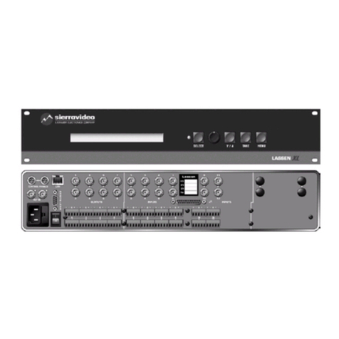 Kramer XL 1208VS User manual