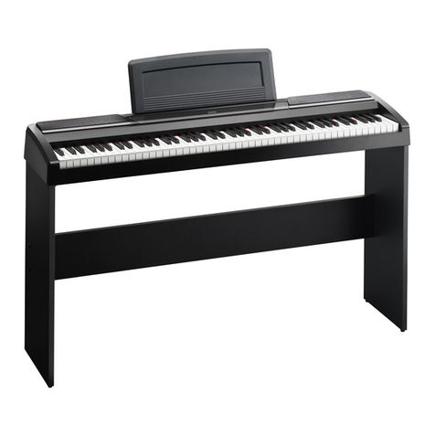 Korg SP-170 User manual