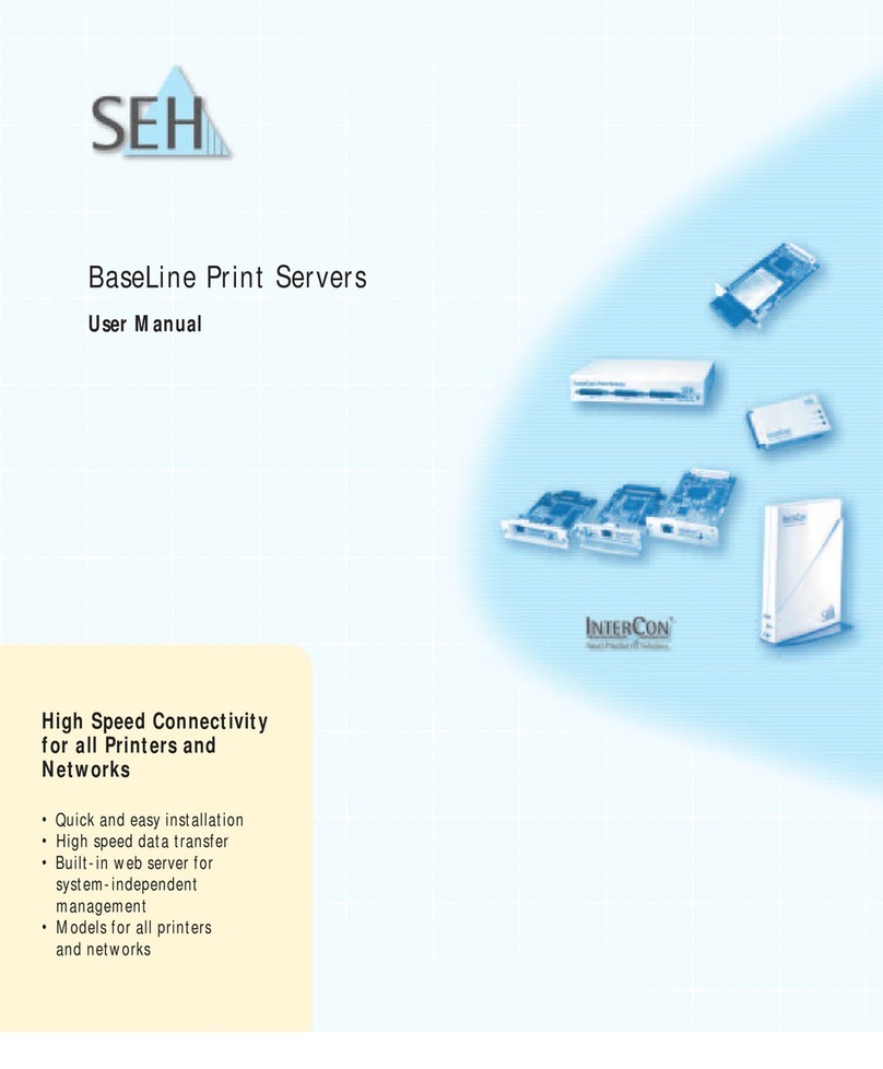 SEH SEH650 User manual