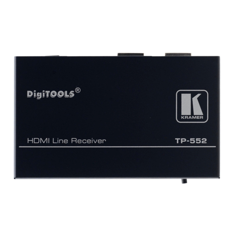 Kramer DigiTOOLS TP-552 User manual