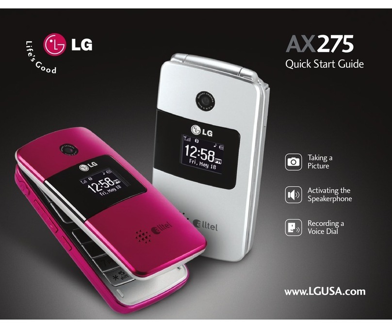 LG AX275 User manual