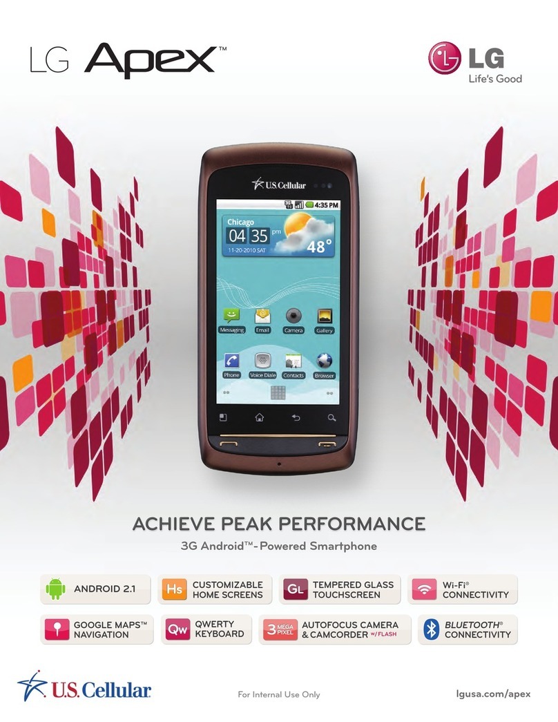 LG Apex User manual