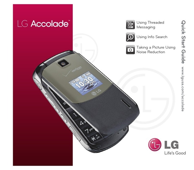 LG ACCOLADE User manual