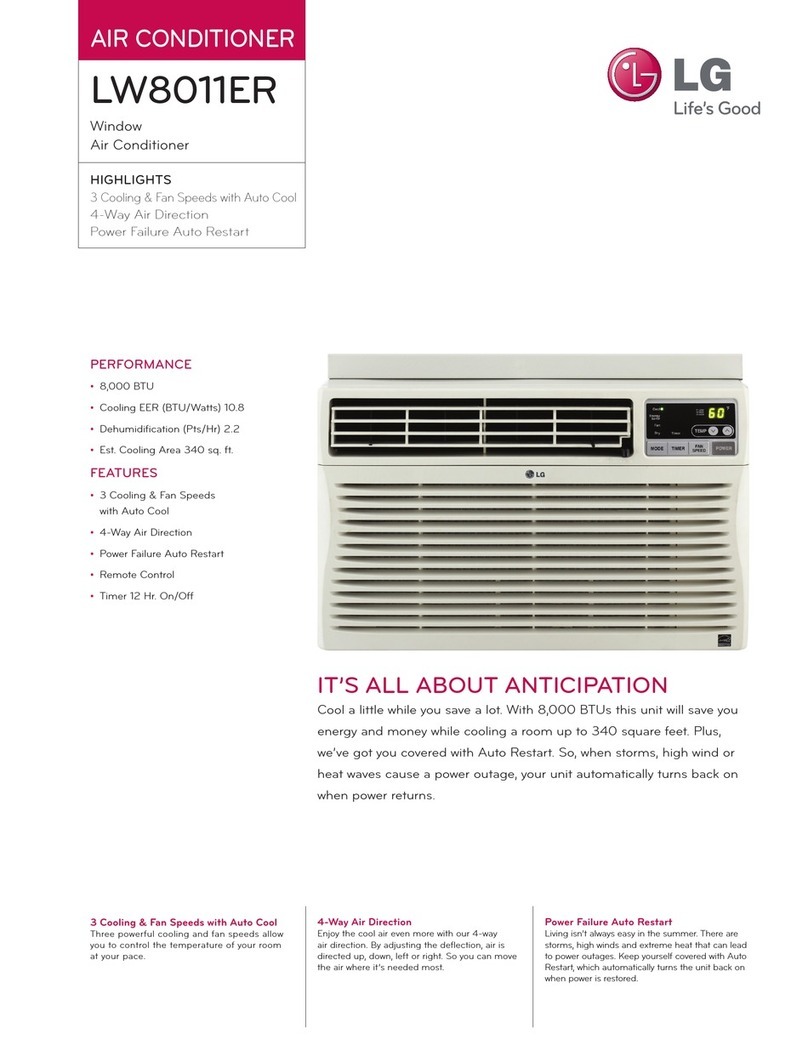 LG LW8011ER User manual
