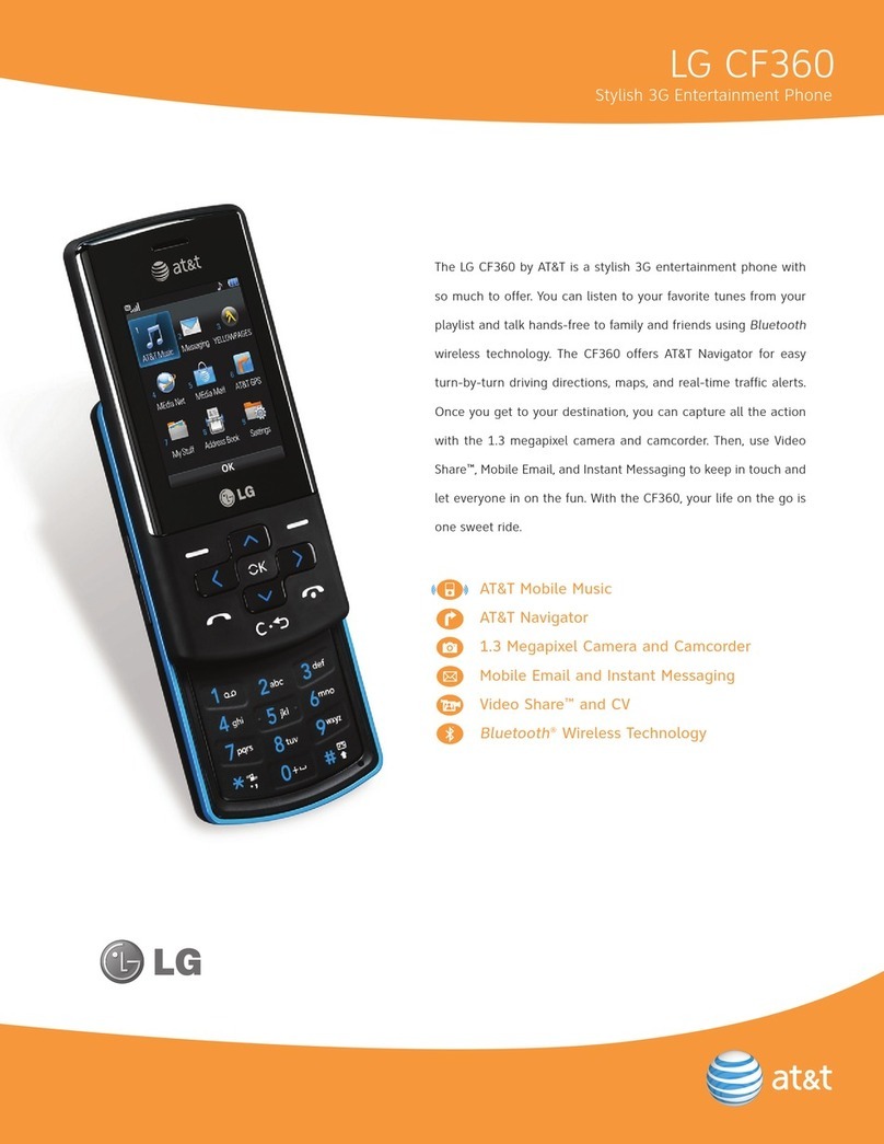 LG CF360 Specifications
