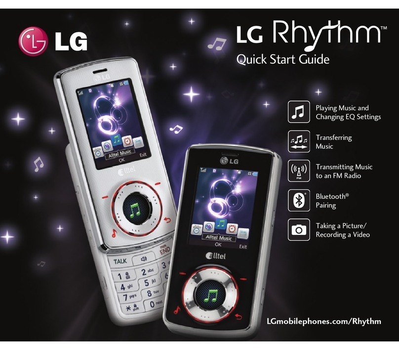 LG AX585 User manual