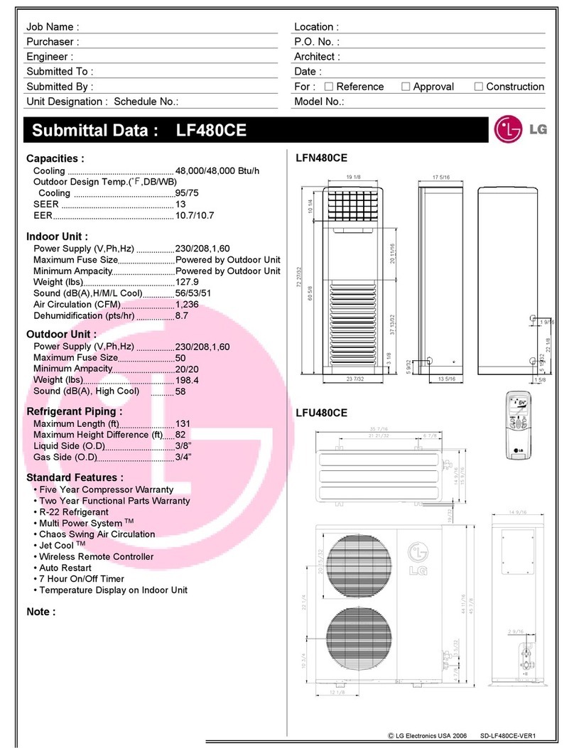LG LF480CE User manual