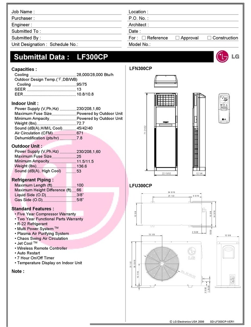 LG LF300CP User manual