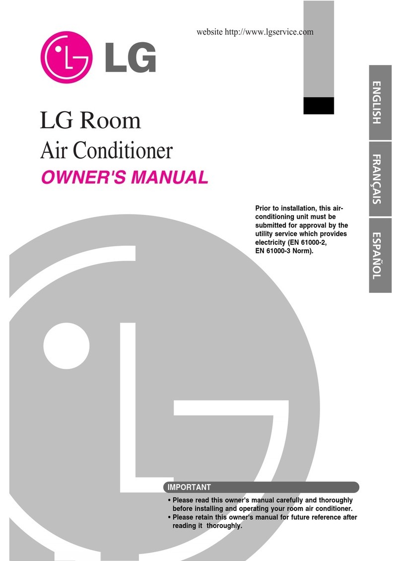 LG ART COOL LA141CP User manual