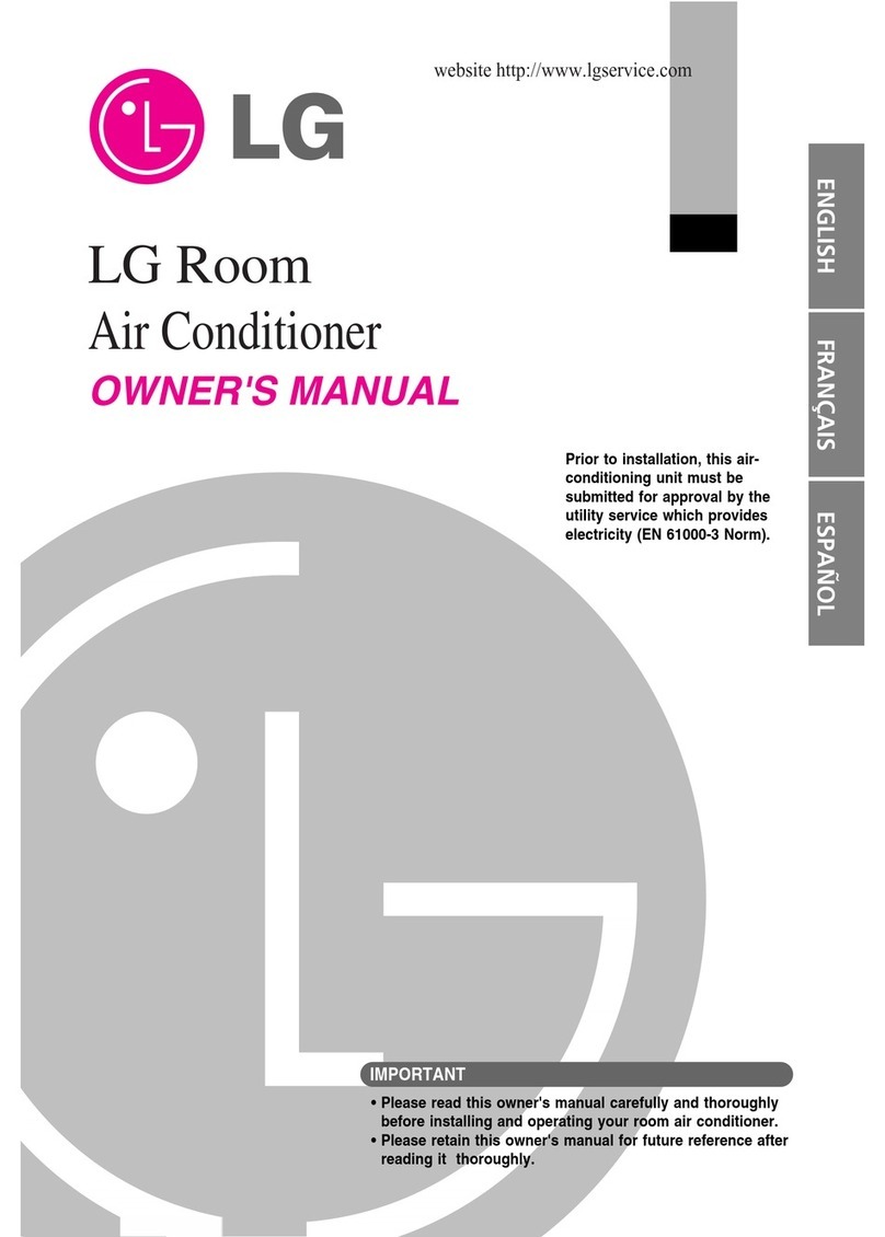 LG ARTCOOL LA180CP User manual