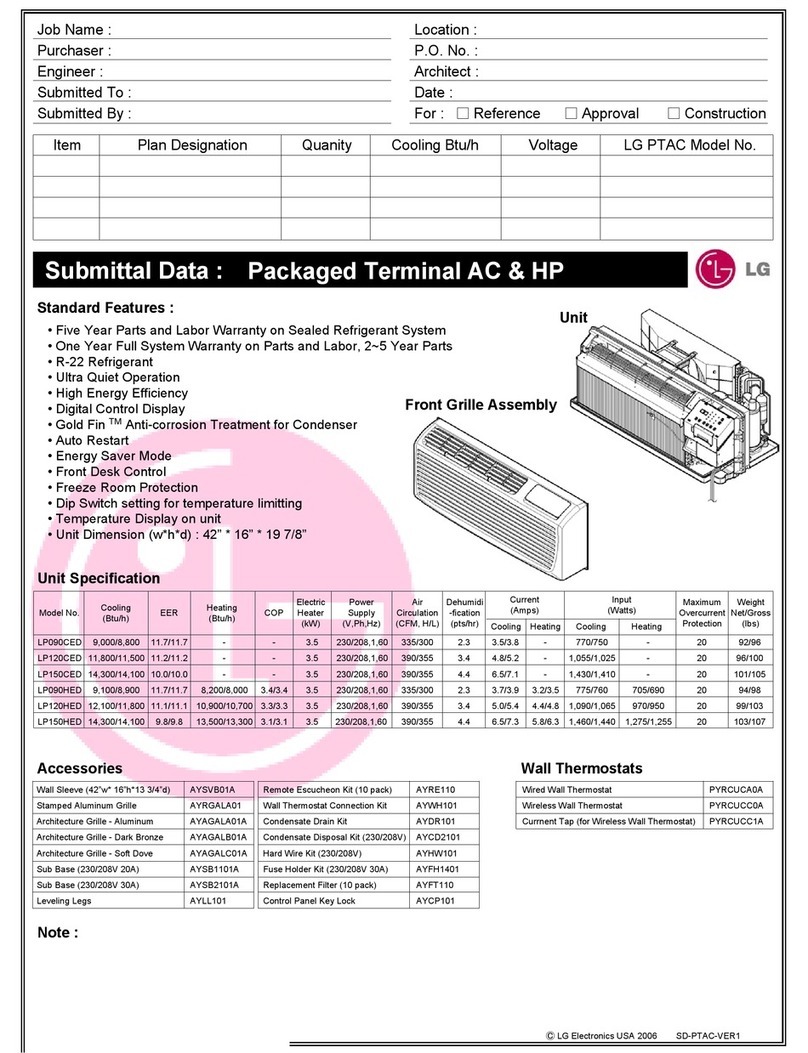 LG LP090CED User manual