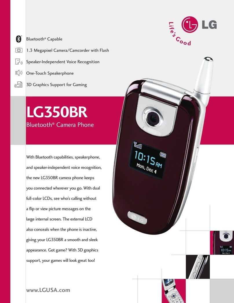 LG LG350BR User manual