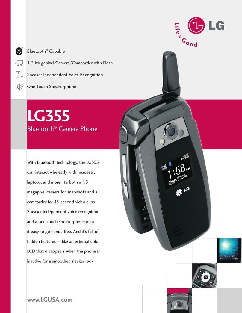 LG LG355 User manual