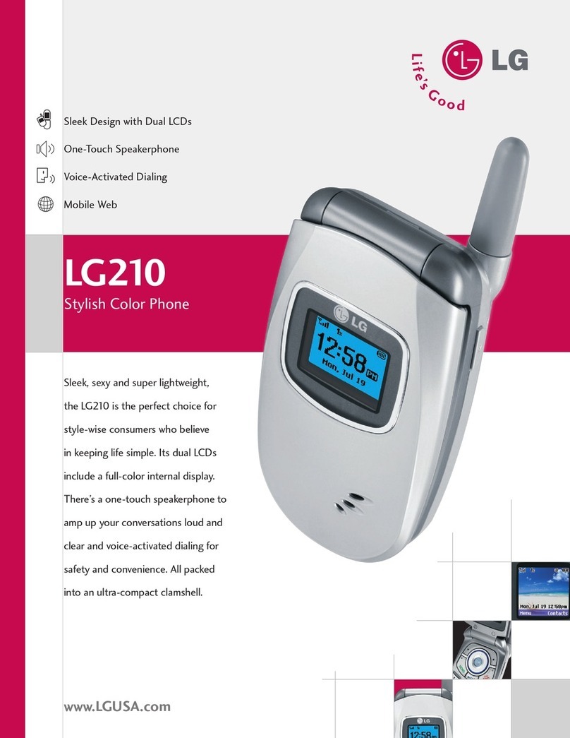 LG LG210 Specifications