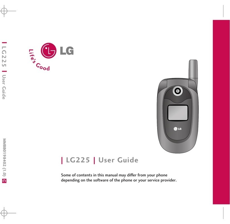 LG LG225 User manual