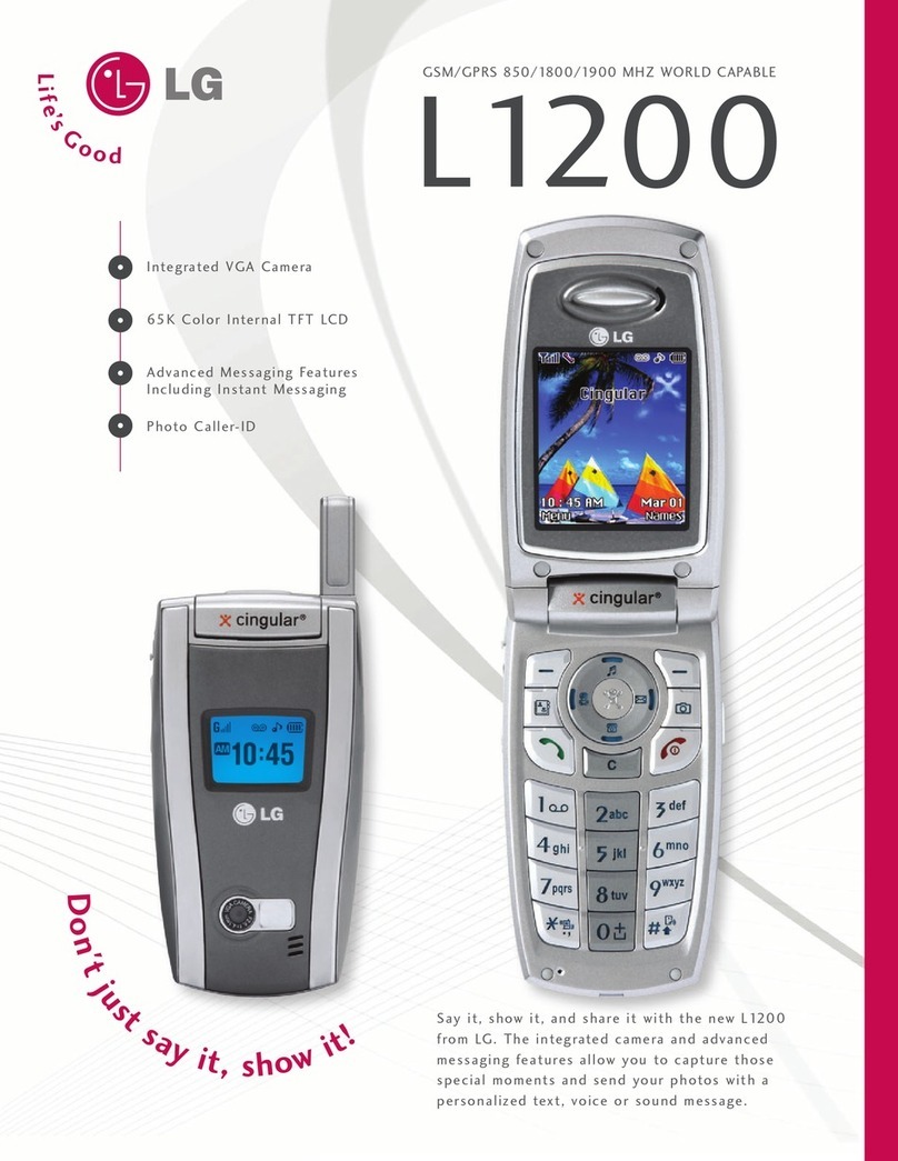 LG L1200 Specifications