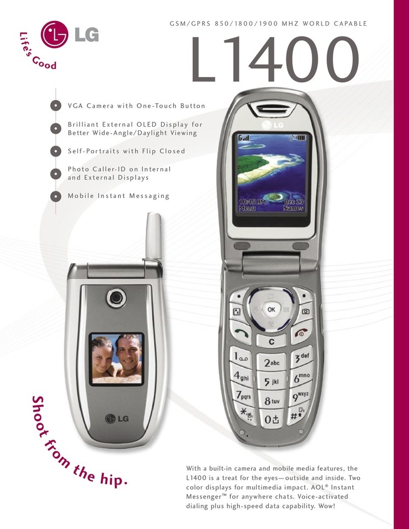 LG L1400 Specifications