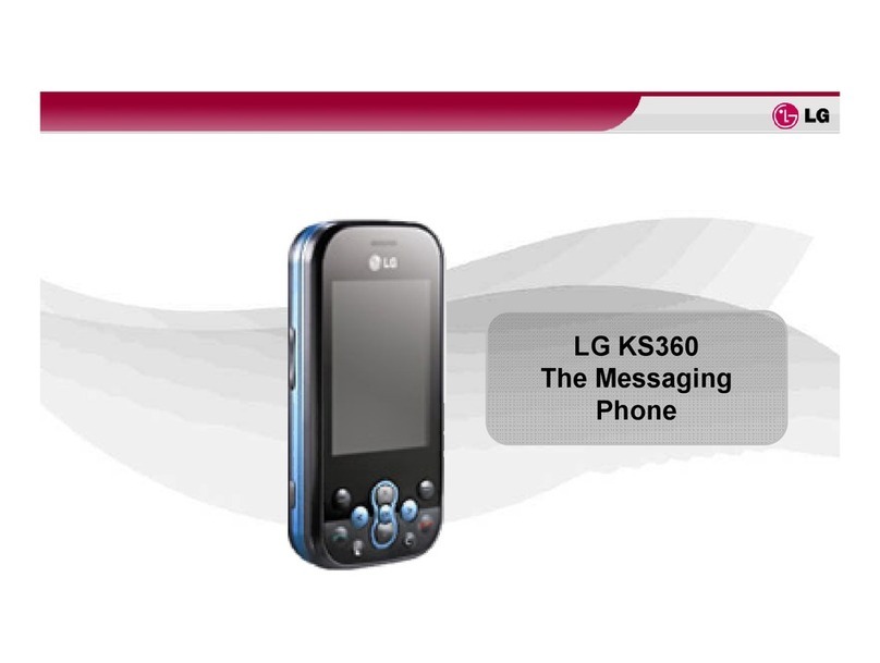 LG KS360 User manual