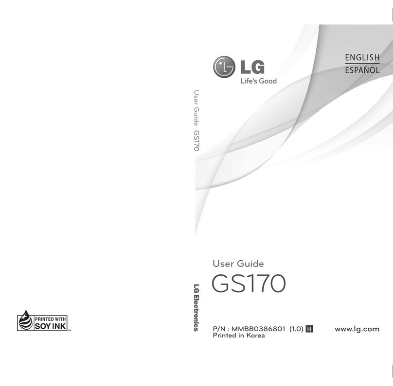 LG GS170 user guide