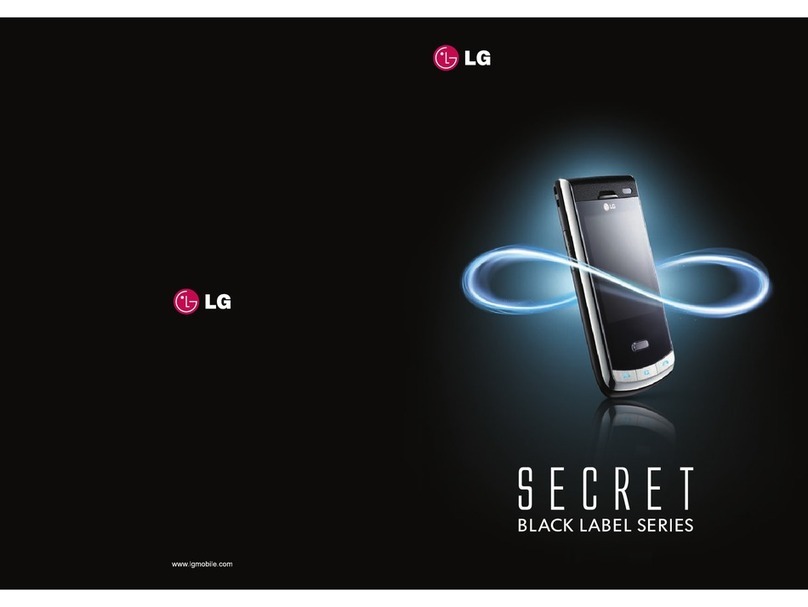 LG Secret KF750 User manual