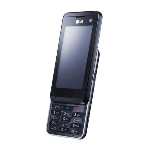 LG KF700 User manual