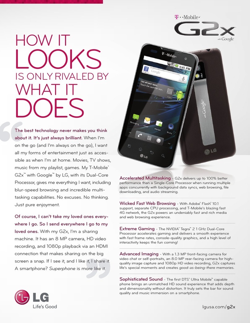 LG P999 User manual