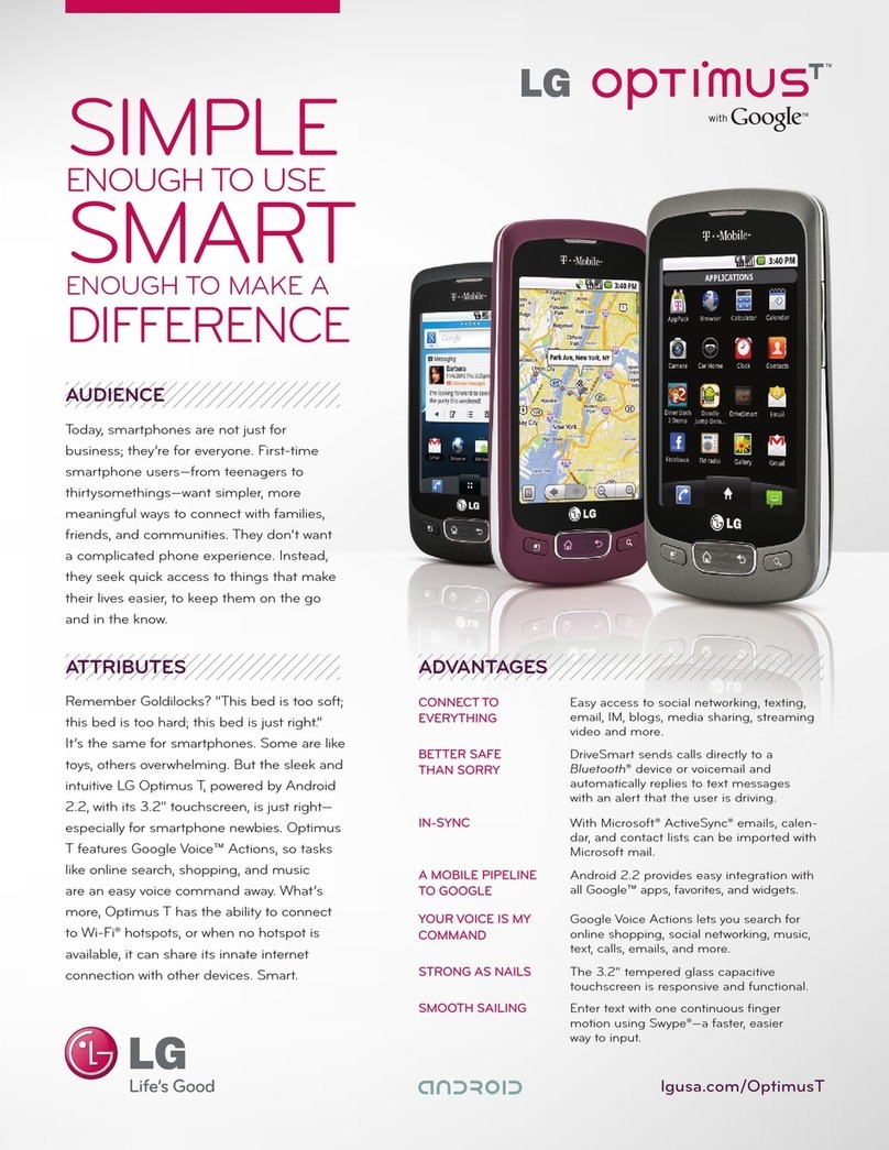 LG Optimus Q User manual