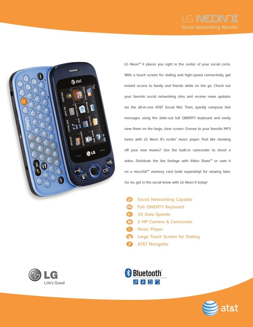 LG Neon II User manual
